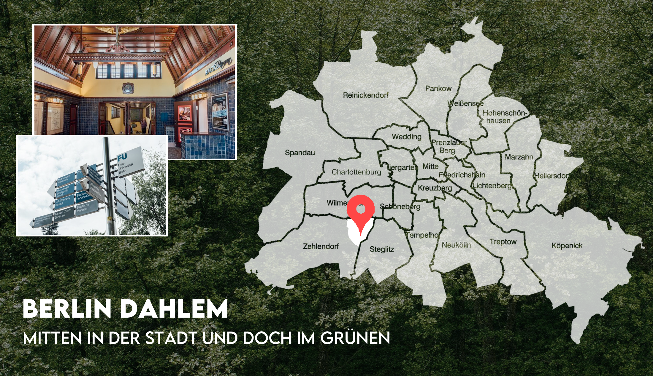 Berlin Dahlem Karte Location